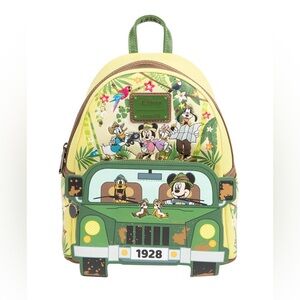 NWT DISNEY MICKEY AND FRIENDS
JUNGLE BACKPACK